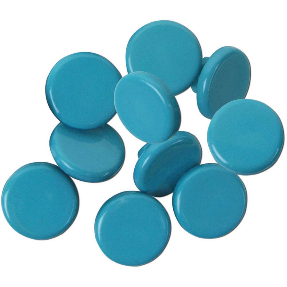 Cardigan Turquoise Buttons 3/8"/9 mm 9/Pkg 